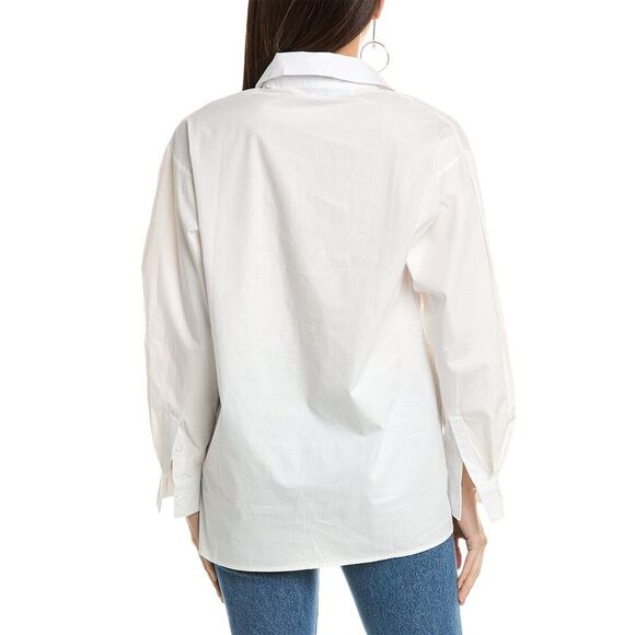 Serenette Womens  Shirt, White - Picture 2 of 3